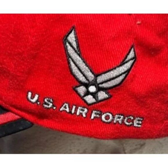 Ricky Rudd Motorcraft Roush Racing Adjustable Cap Hat #21 & U.S. Air Force Logo - Picture 5 of 8